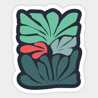 Minimalist Boho colorful Sticker